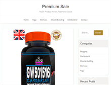 Tablet Screenshot of premium-sale.com